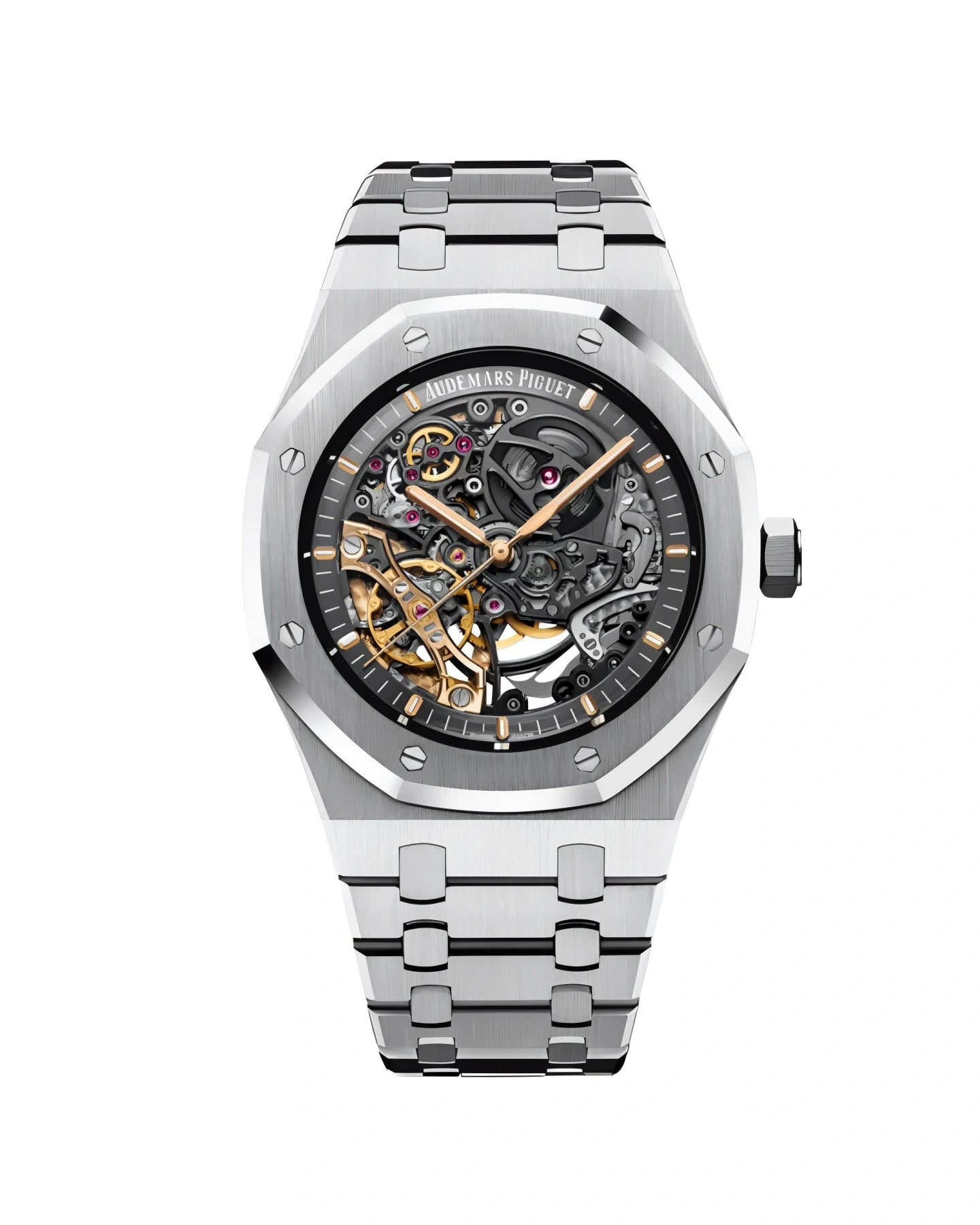 Audemars Piguet Royal Oak Stainless Steel -  Skeleton Dial