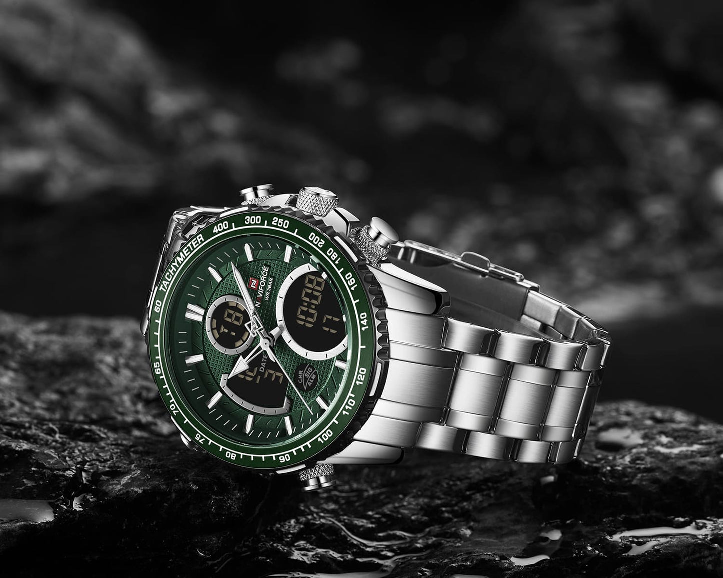Naviforce Watch For Men NF9182-S-GN