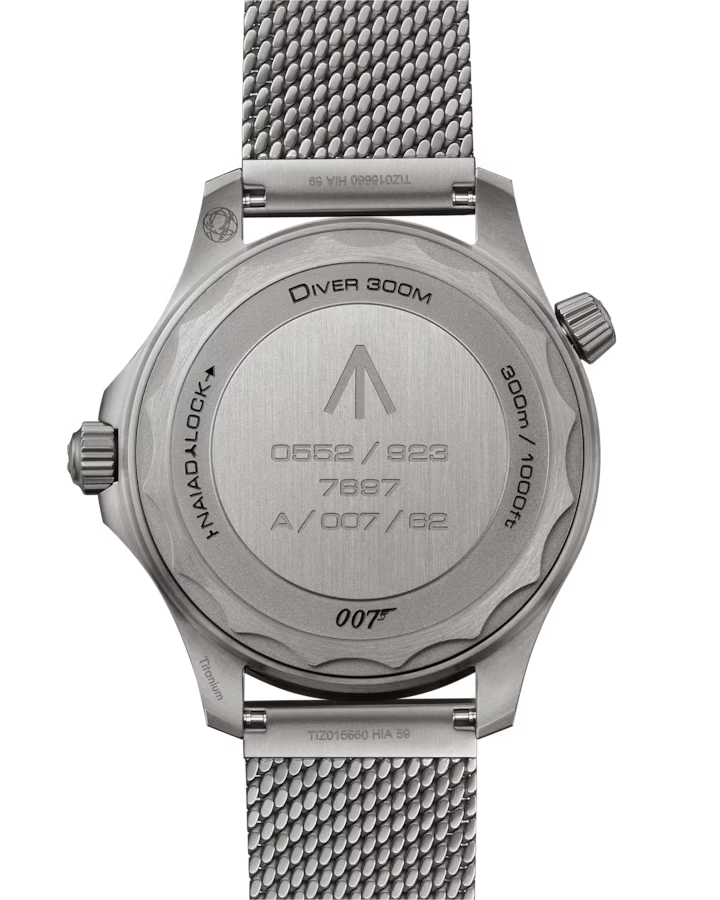 OMEGA Seamaster Diver 300M 007 Edition – 42mm Titanium Automatic Watch (No Time to Die)