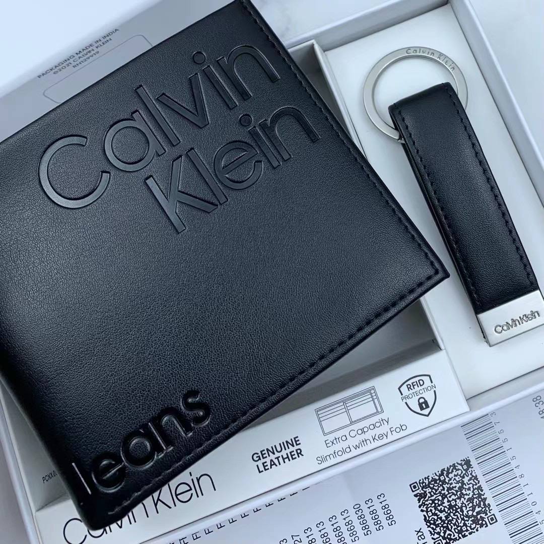 CK Wallet & Keychain Set For Men #15