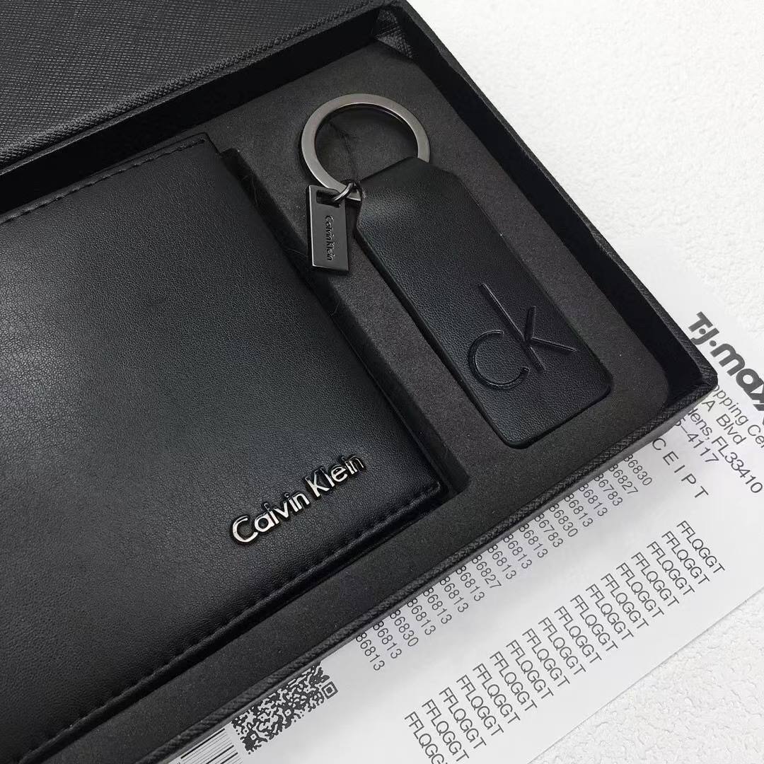 CK Wallet & Keychain Set For Men #16