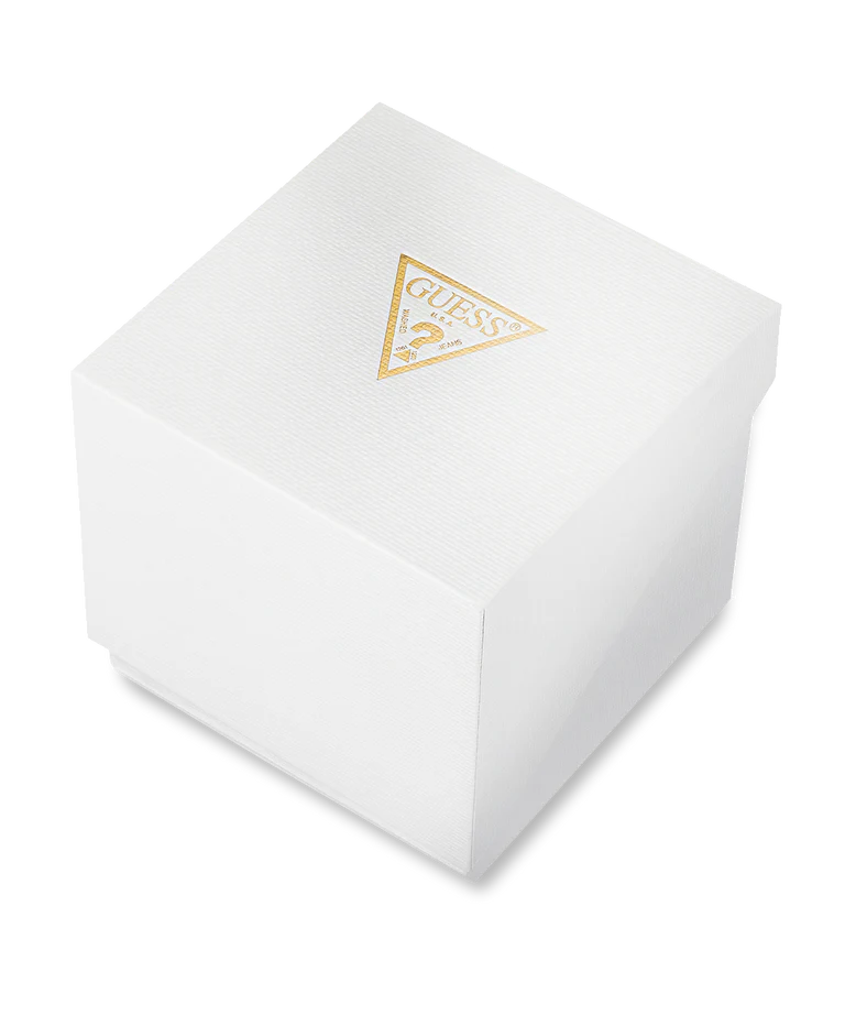 GUESS Women’s Watch – Model GW0683L6 | Two-Tone Gold & Silver G-Logo Design