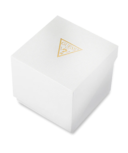 GUESS Women’s Watch – Rose Gold Tone Rectangle Design | Elegant & Sustainable Style