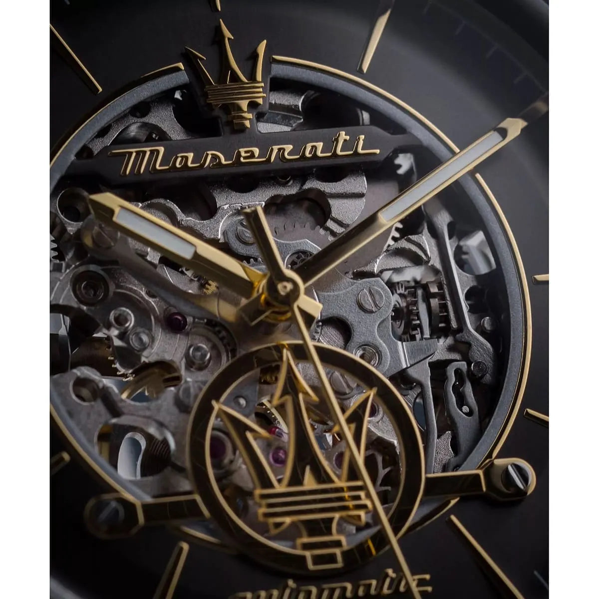 Maserati Men's Watch R8823118015 – Black Dial with Silver Stainless Steel Bracelet