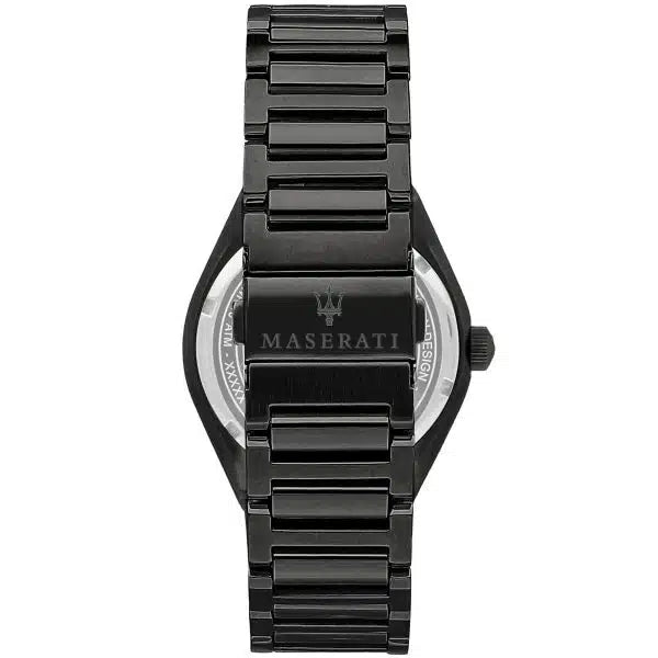 Maserati Triconic R8853139004 Men’s Quartz Watch – Black Steel Bracelet | 40mm Elegant Design