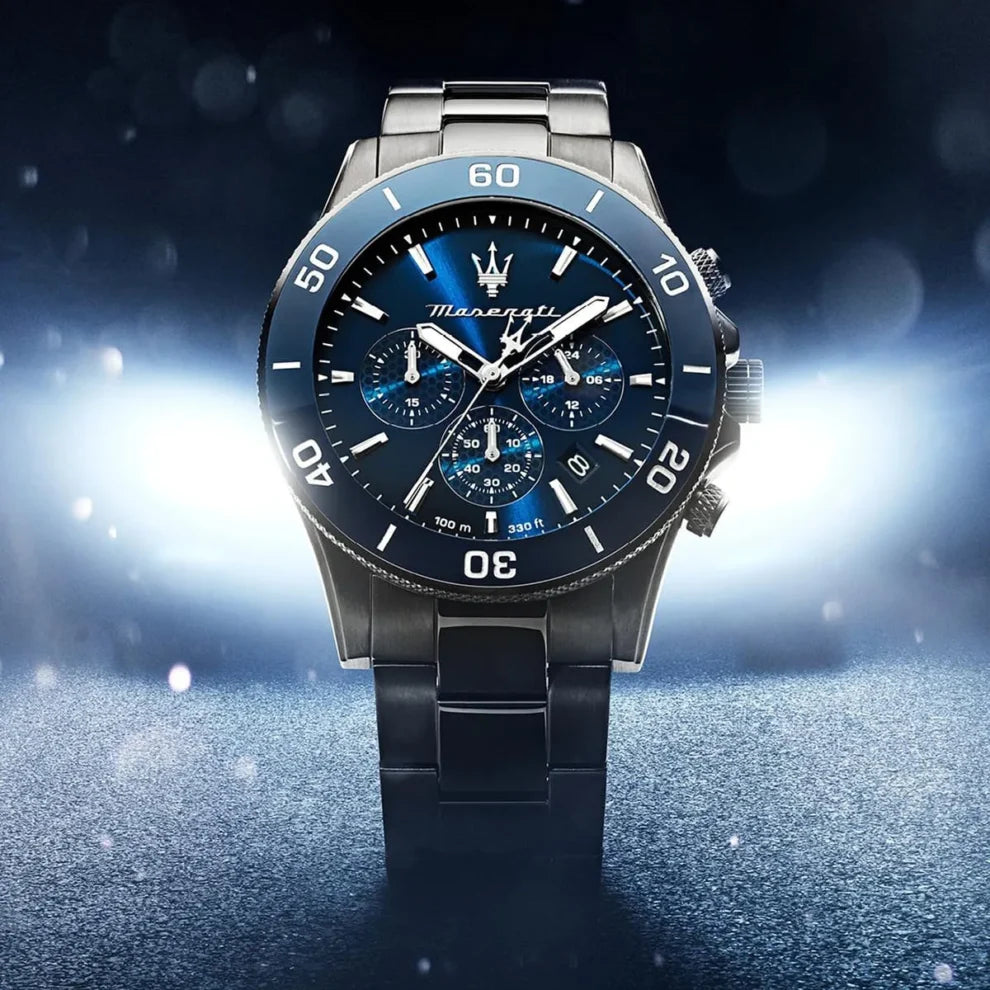 Maserati Competizione Men's Watch - Black & Blue, R8873600005
