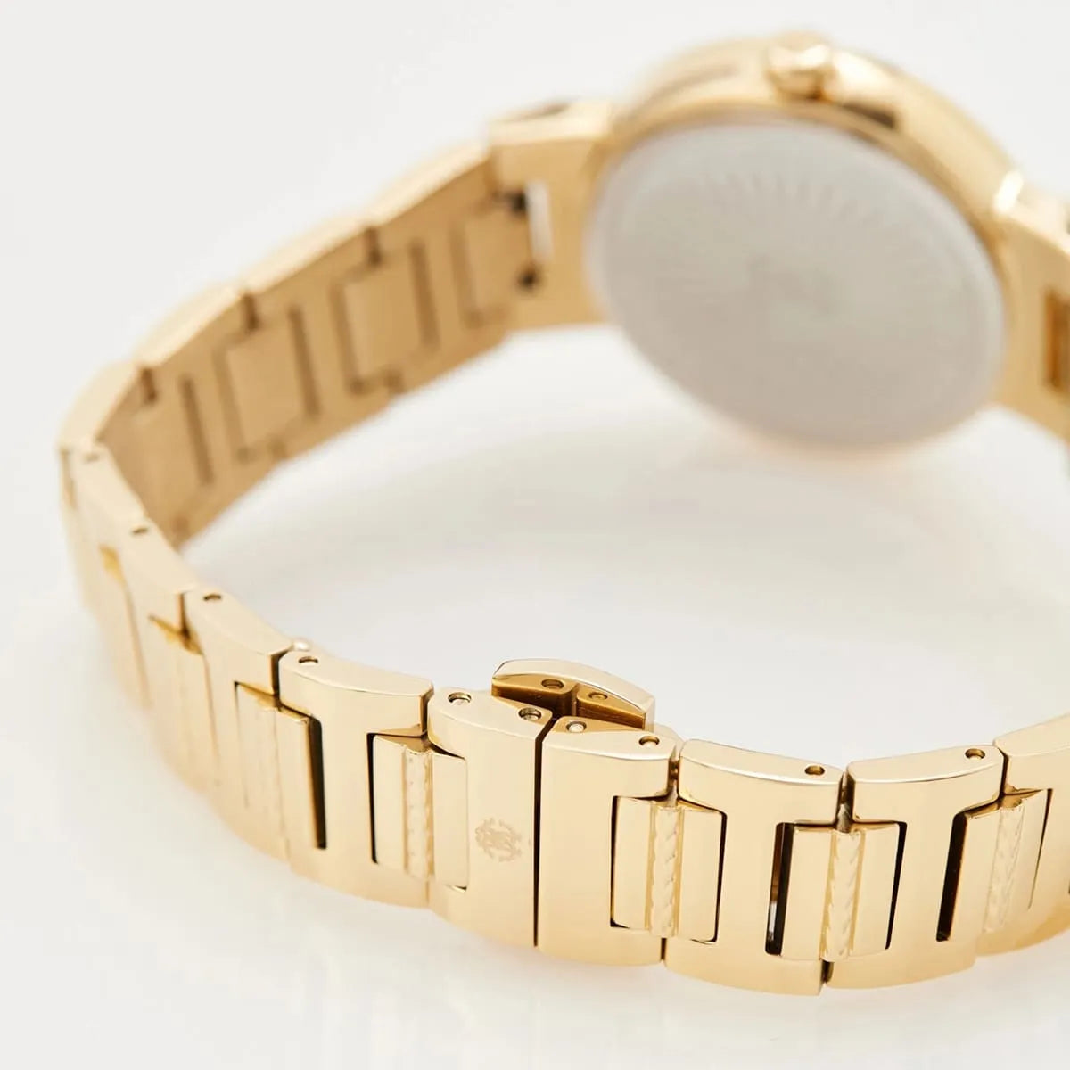 Roberto Cavalli Donna Glam Women's Watch RC5L098M0025, Silver Dial, Gold Stainless Steel