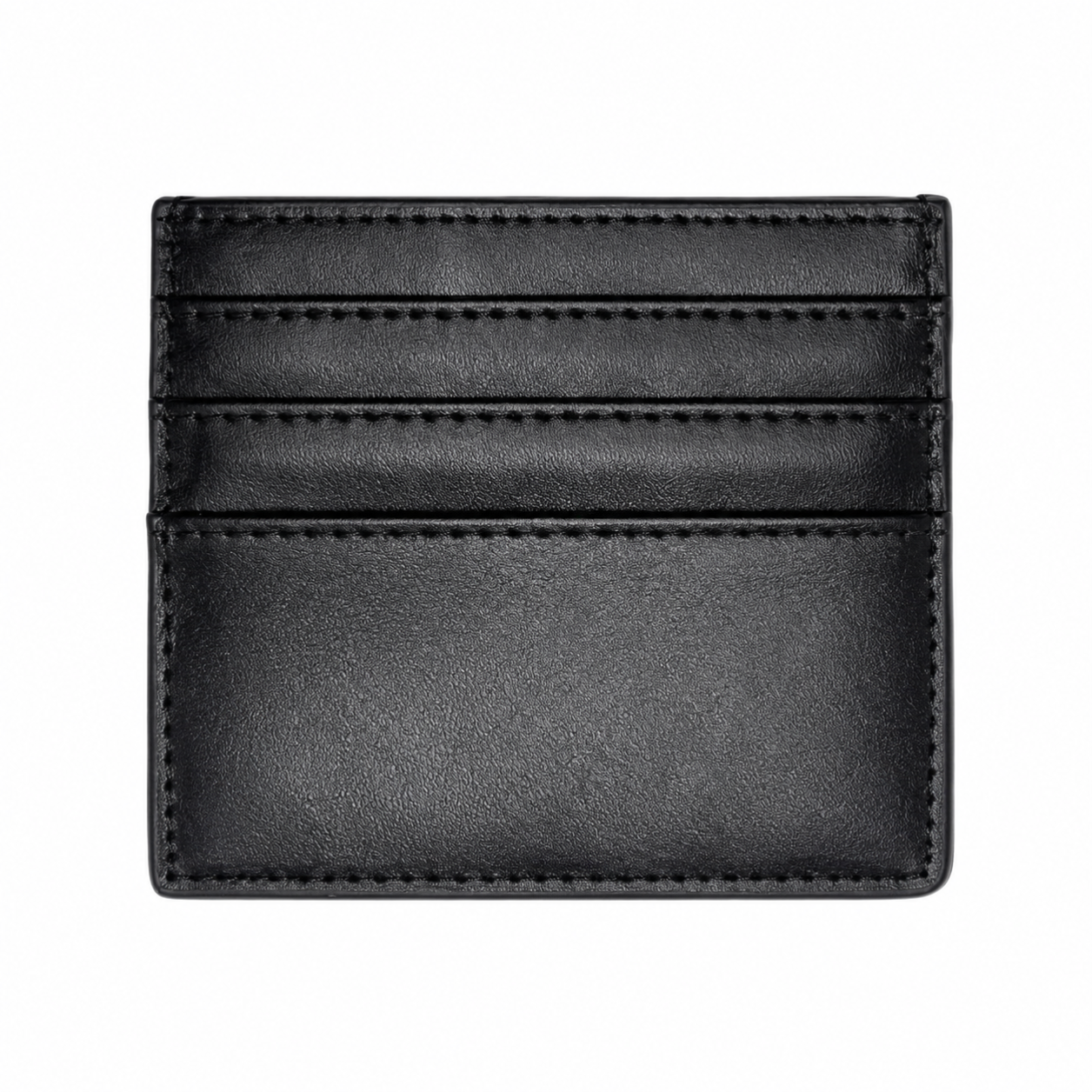 Tommy Hilfiger Embossed Logo Card Holder - Modern Black