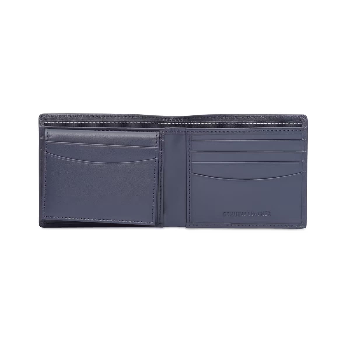TH Navy Leather Wallet For Men 203#