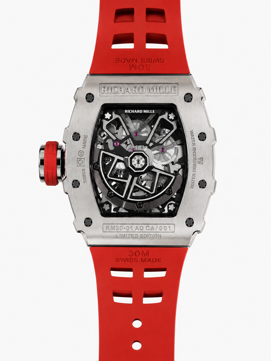 Richard Mille Automatic Skeleton - Red Sport Edition