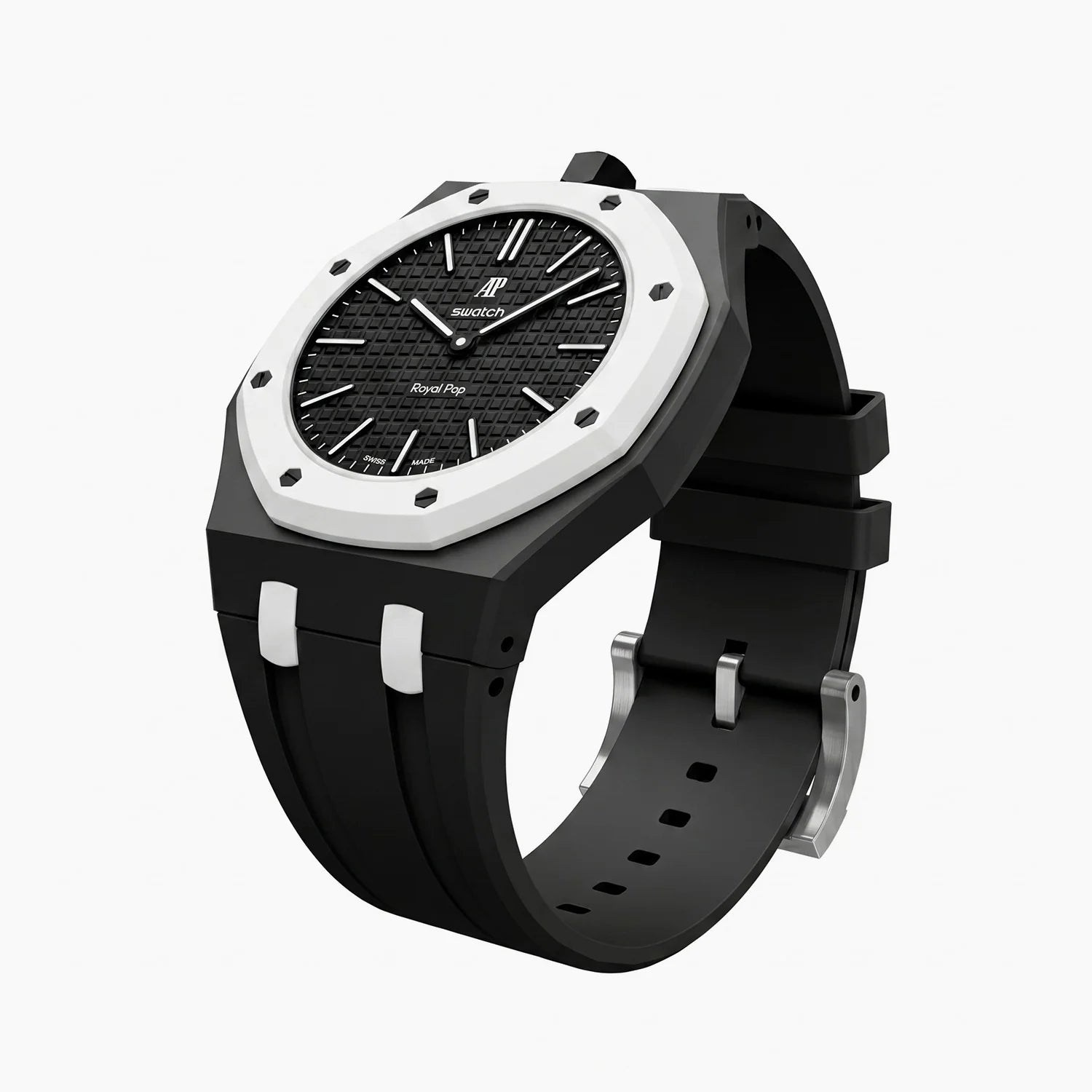 Ocho Negro Swatch x AP Royal Pop Automatic Watch & Strap
