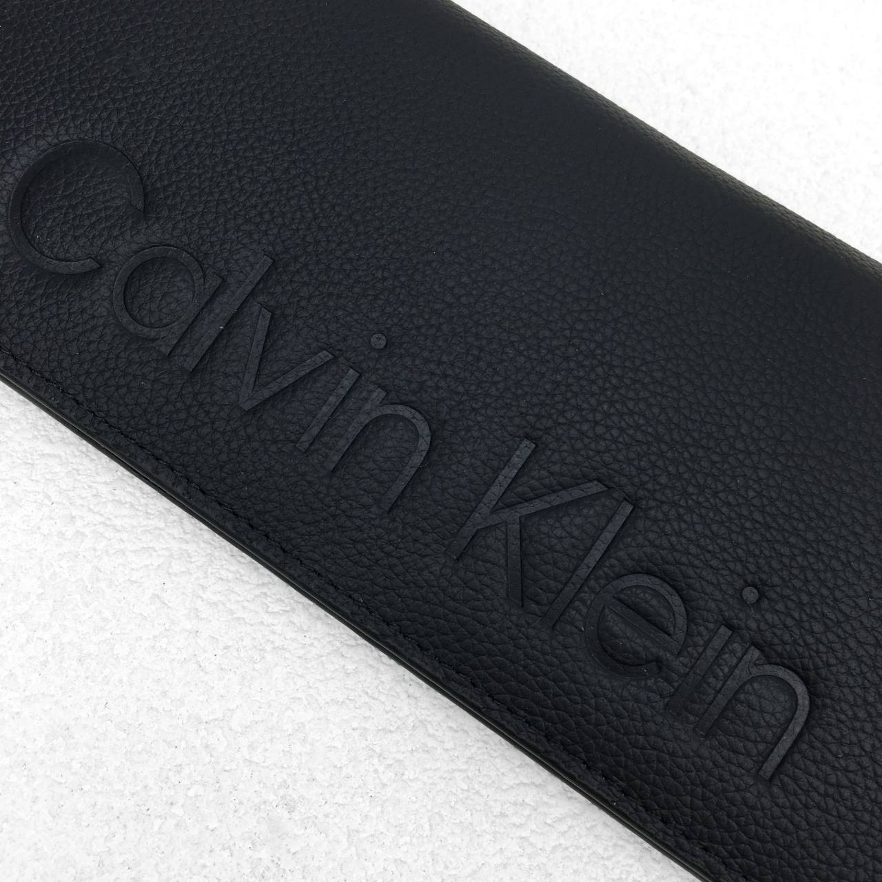 Calvin Klein Unisex Embossed Logo Around Long Wallet #37