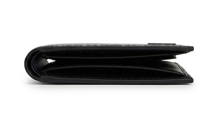Tommy Hilfiger Men's Monogram Geometric Wallet - Black & Grey #74
