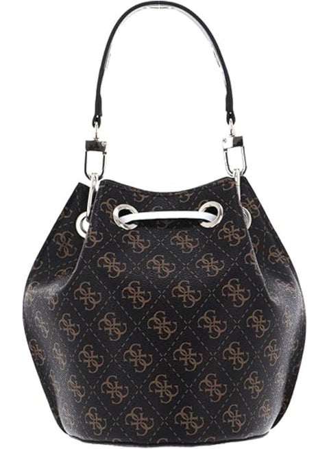 Guess Washington Mini Handbag – Black & Brown, Stylish Everyday Design #10