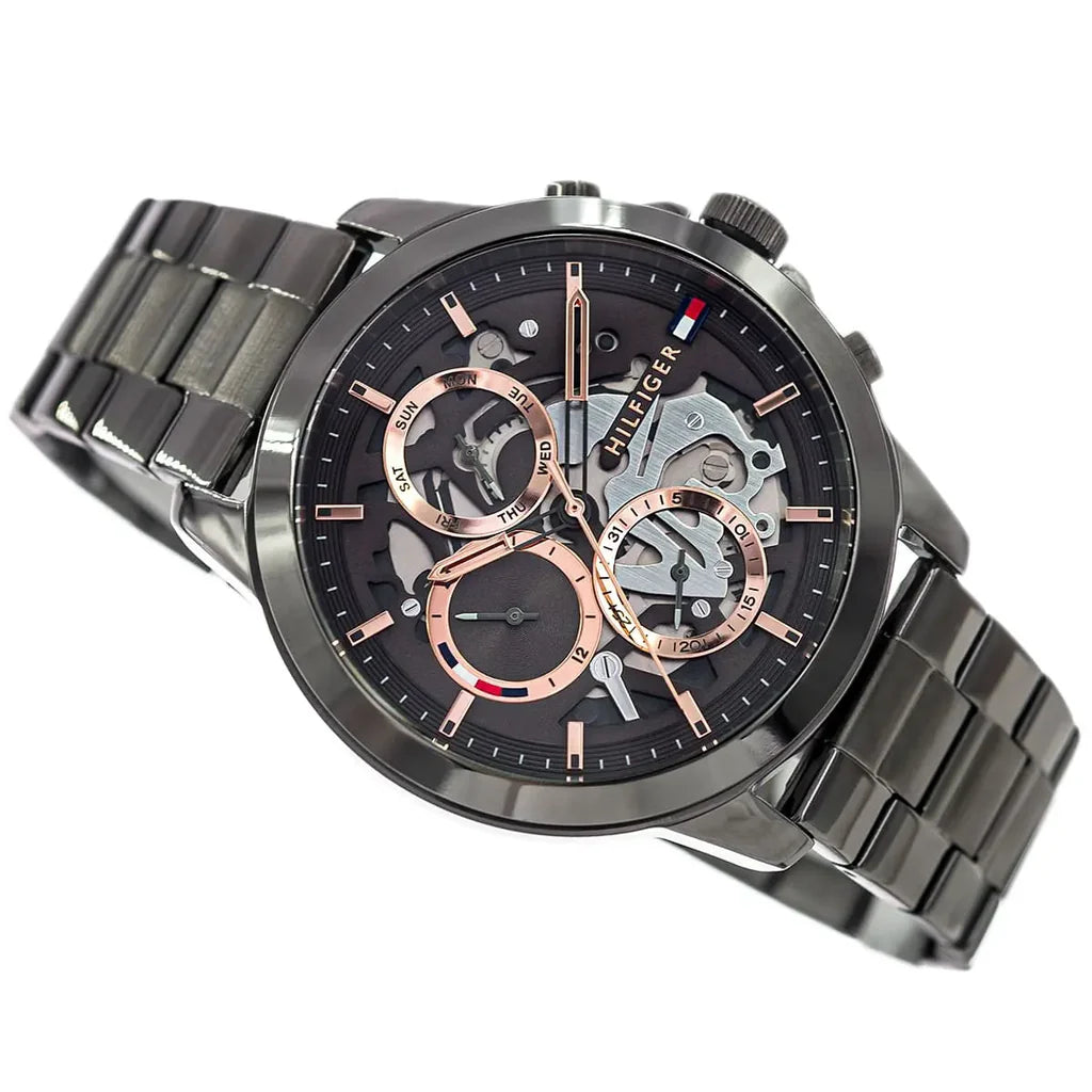 Tommy Hilfiger Henry Grey Skeleton | Model TH1710479