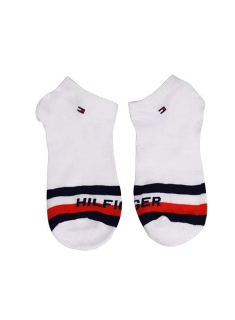 Tommy Hilfiger Low-Cut Ankle Socks (3-Pair Pack) – Iconic Logo Design, Unisex Comfort #01