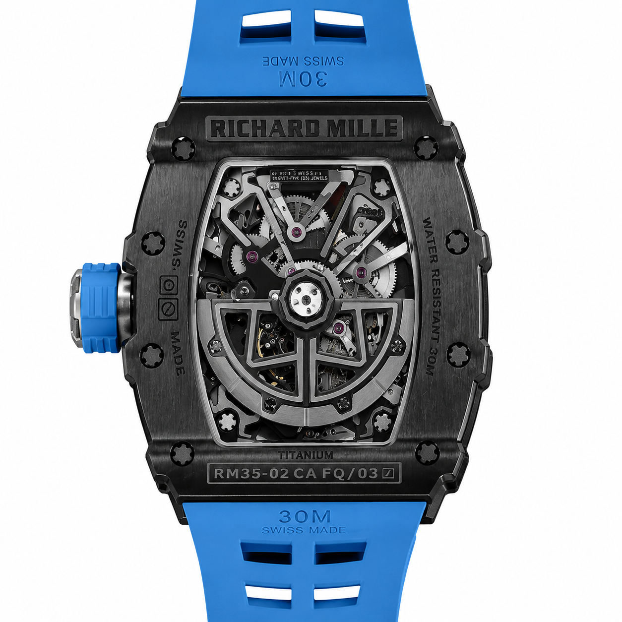 Richard Mille Stealth Black & Blue Edition