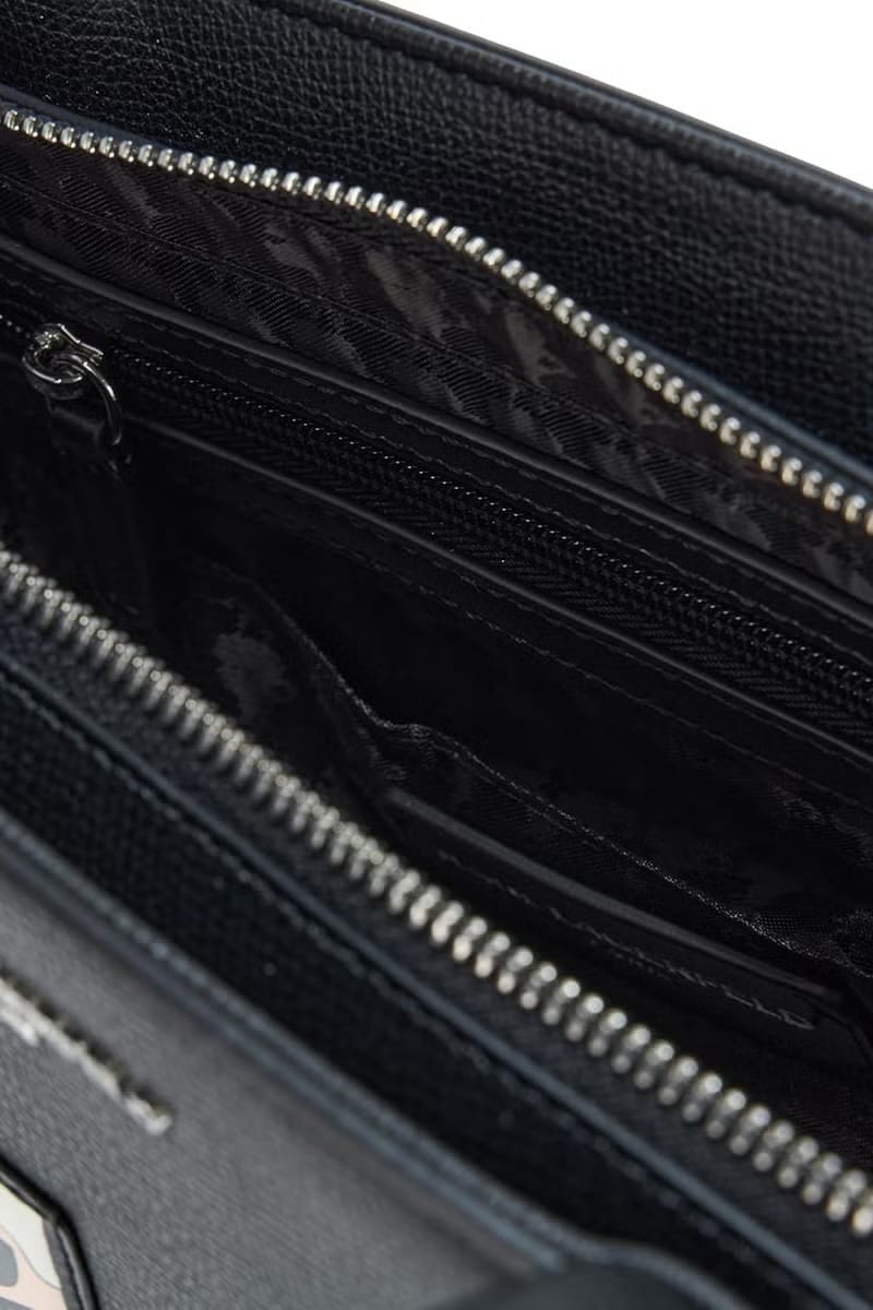 Karl Lagerfeld Paris – Iconic Black Tote with Logo Webbing Strap #02
