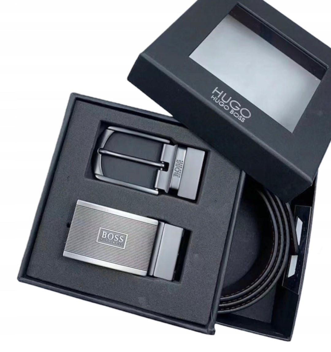 Boss Leather Belt For Men #3