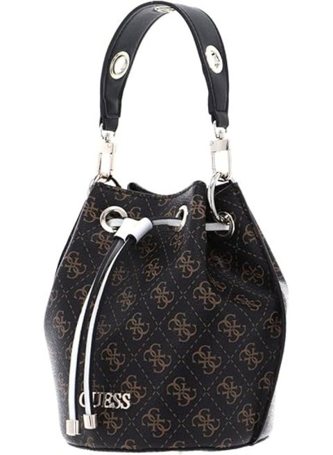 Guess Washington Mini Handbag – Black & Brown, Stylish Everyday Design #10