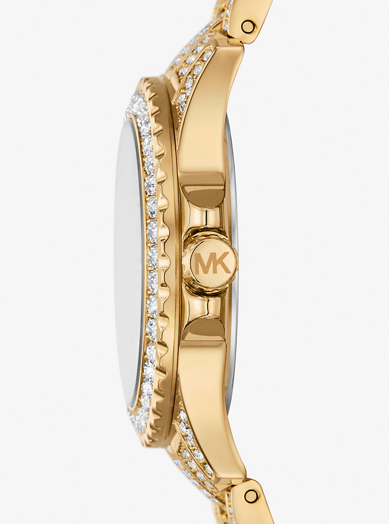 Michael Kors Camille Gold-Tone Pavé | Model MK01196