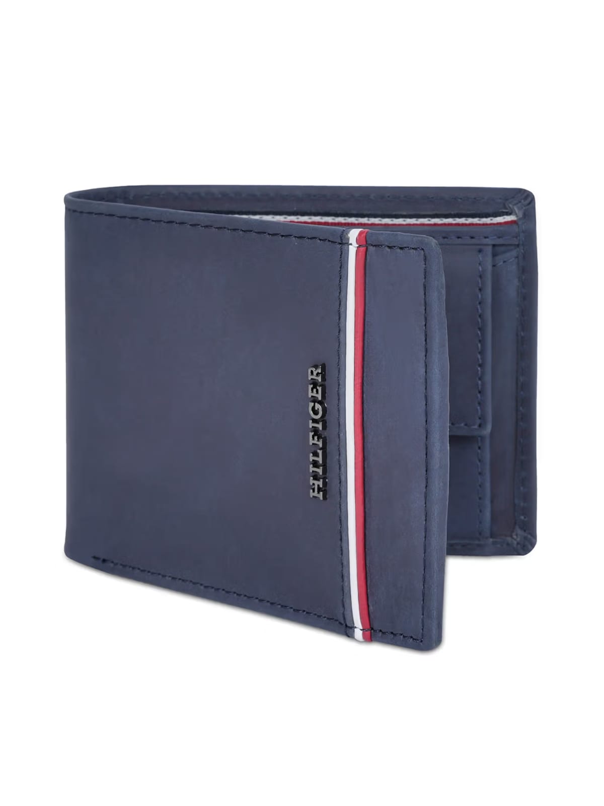 TH Navy Leather Wallet For Men 201#