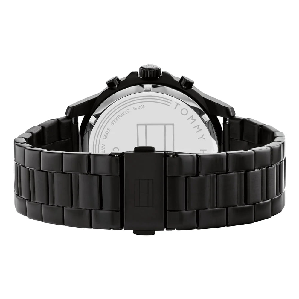 Tommy Hilfiger Lars Black Skeleton | Model TH1710478