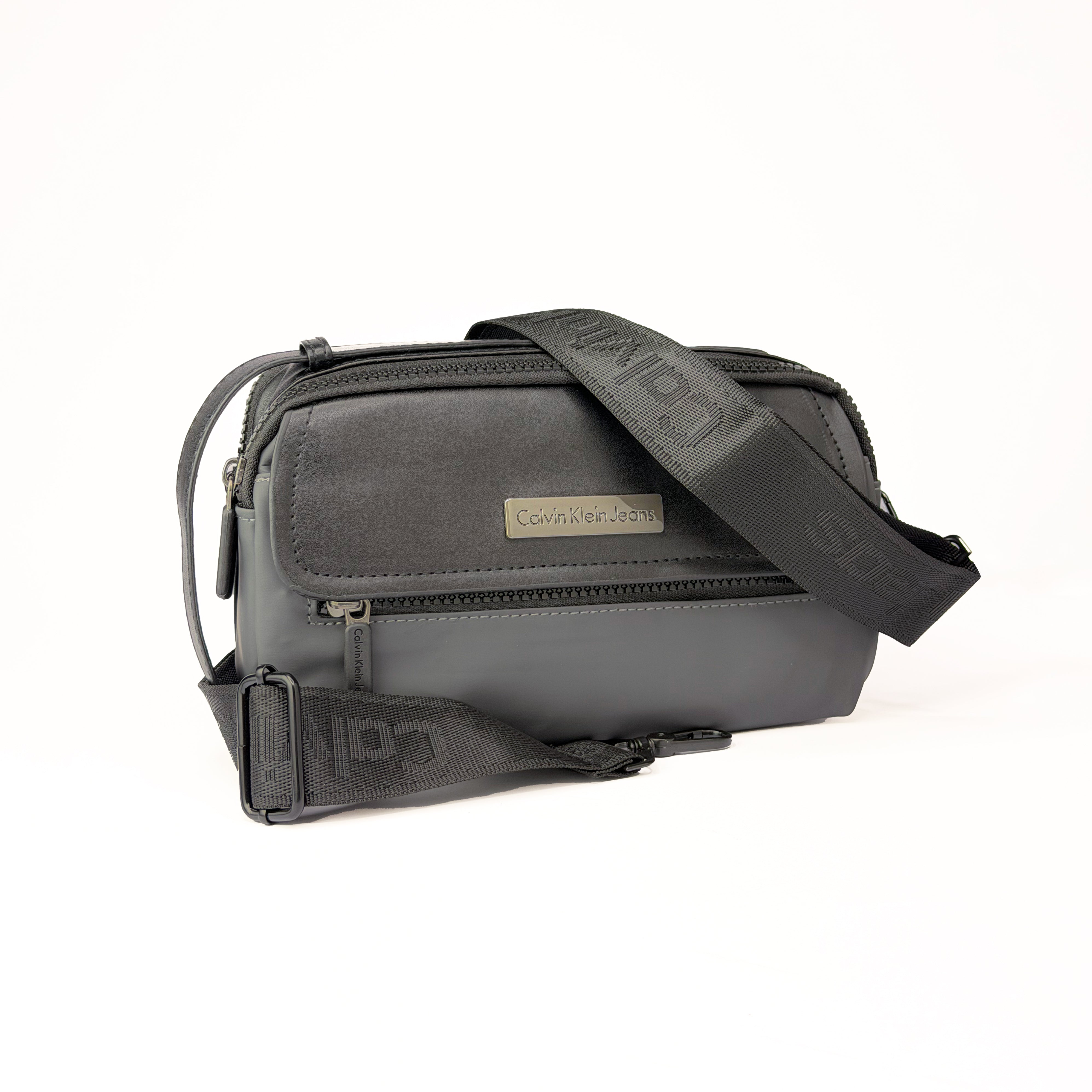 CK Black & Grye Crossbody Bag For Men #10