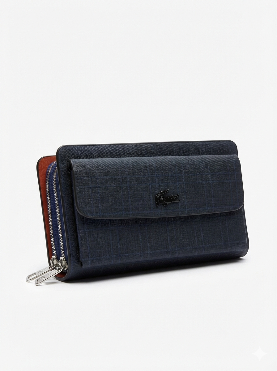 Lacoste Men’s Leather Long Wallet #157