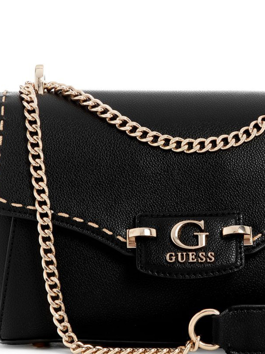 Guess Classic Black Flap Crossbody Bag #16