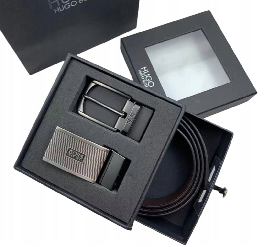 Boss Leather Belt For Men #3