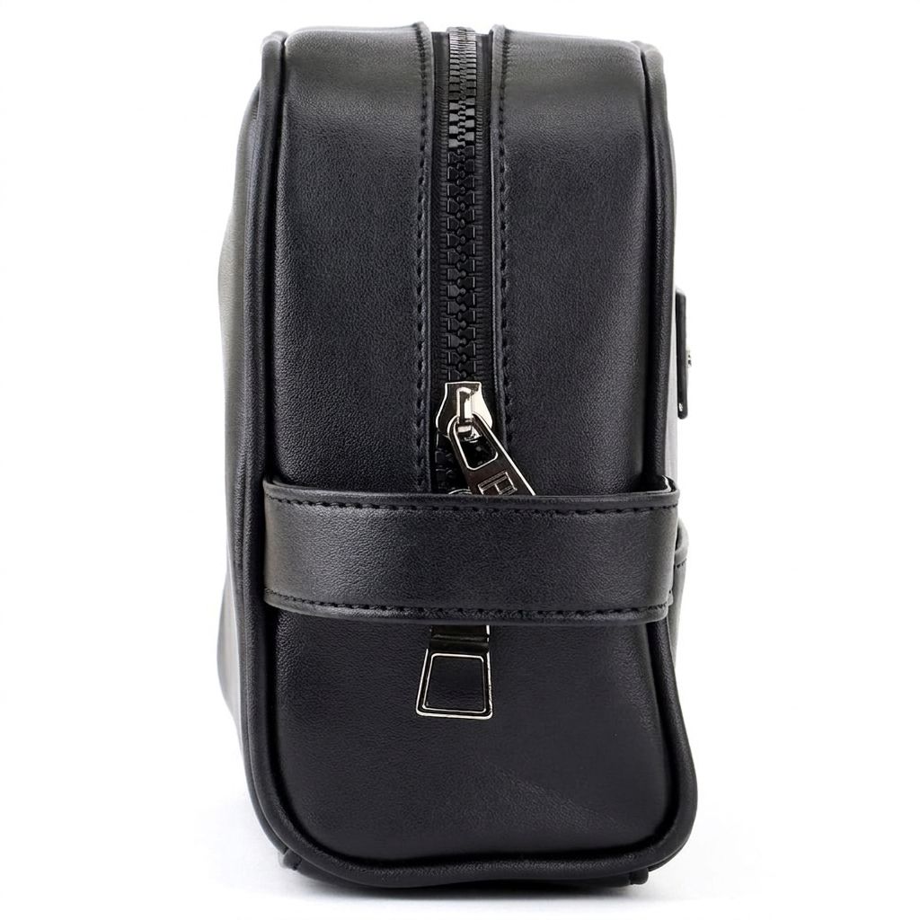Tommy Hilfiger Minimalist Black Toiletry & Essentials Bag #38
