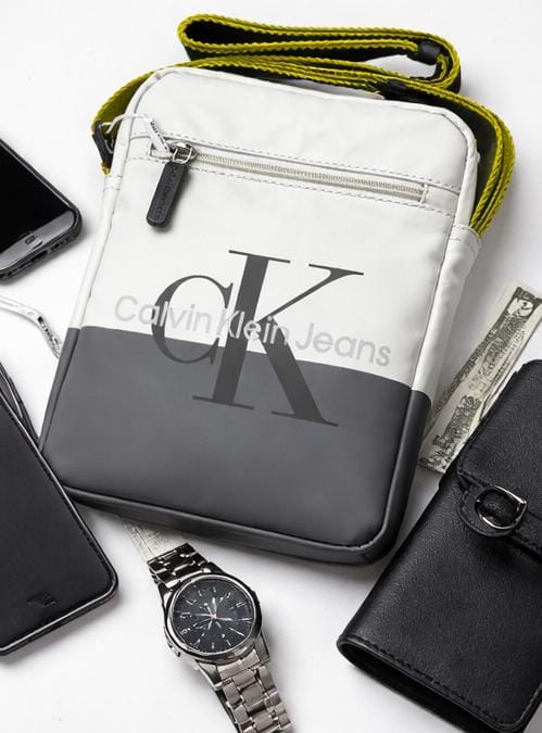 CK Black Crossbody Bag For Men #8