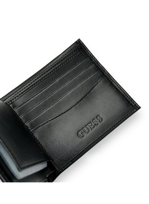 GUESS Men's Classic Leather Bifold Wallet with Coin Pocket #7