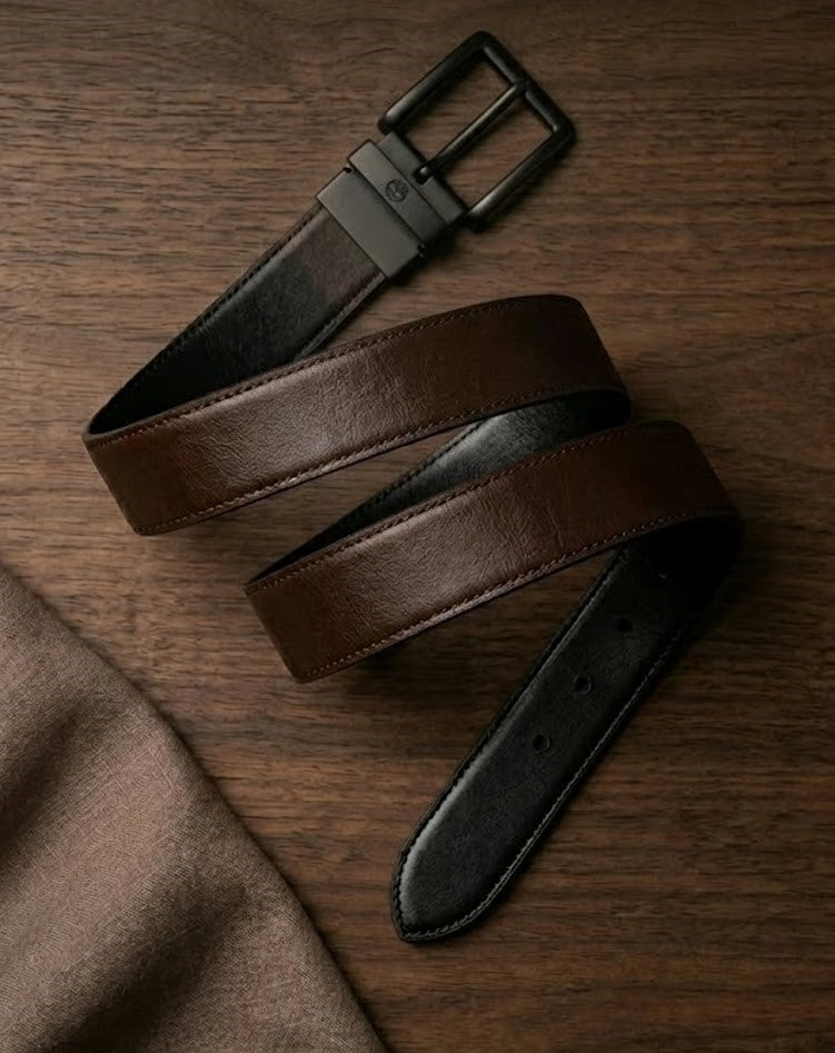 TL Men's Reversible Belt Gift Set (2 Buckles) #1