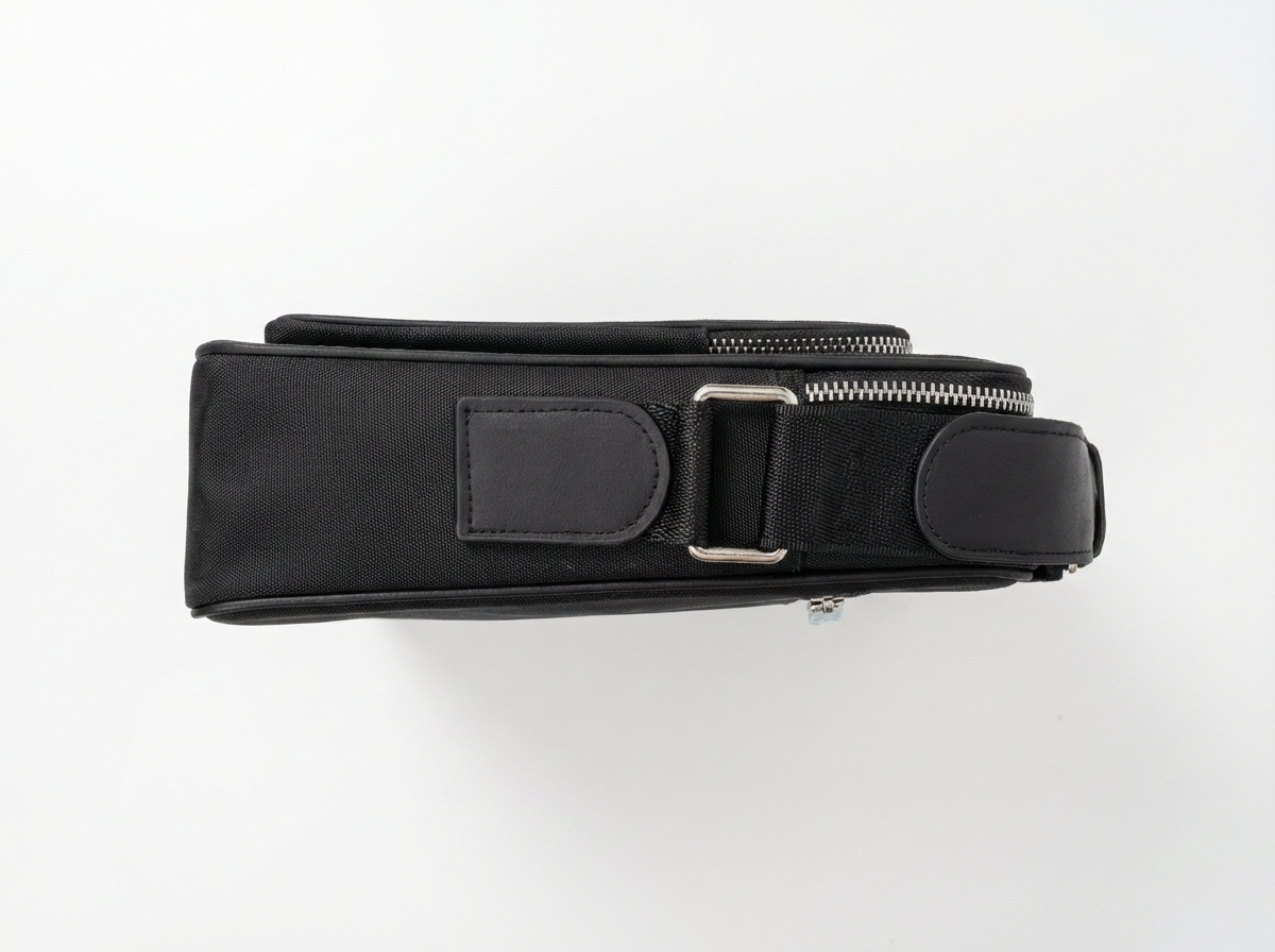 Lacoste Black Crossbody Bag For Men  #143