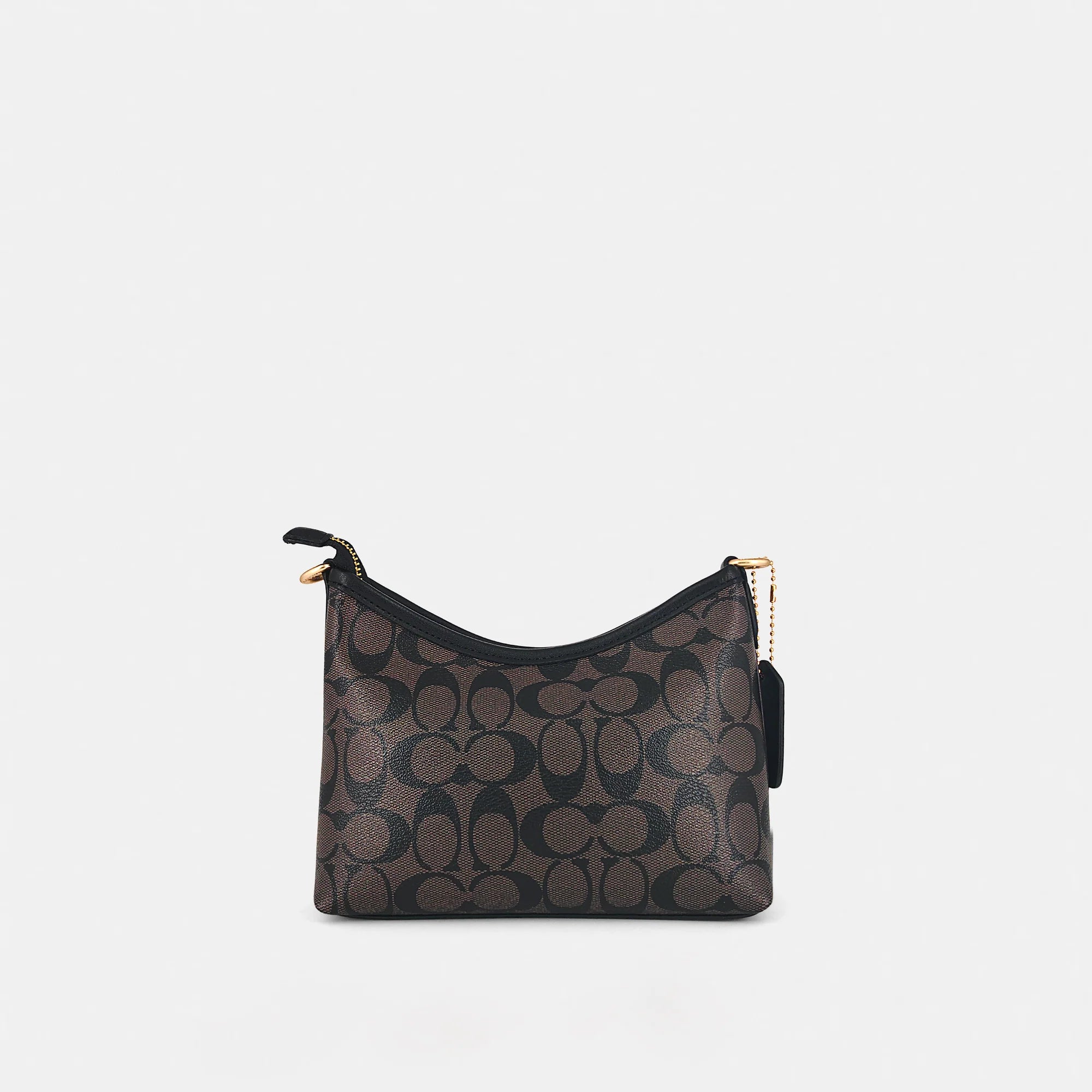 COACH Mini Signature Hobo Bag - Brown &Black #20