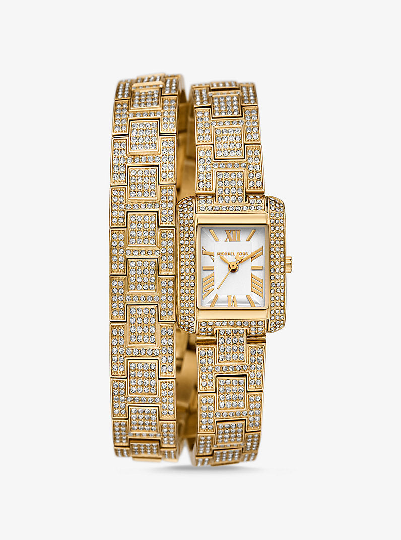 Michael Kors Petite Emery Pavé Double Wrap | Model MK4835