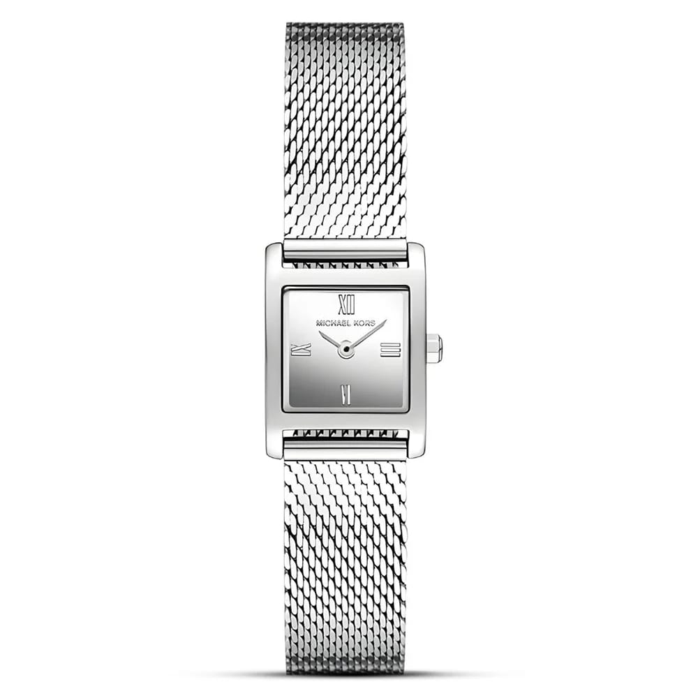 Michael Kors Emery Pavé Silver-Tone Watch | Model MK4961