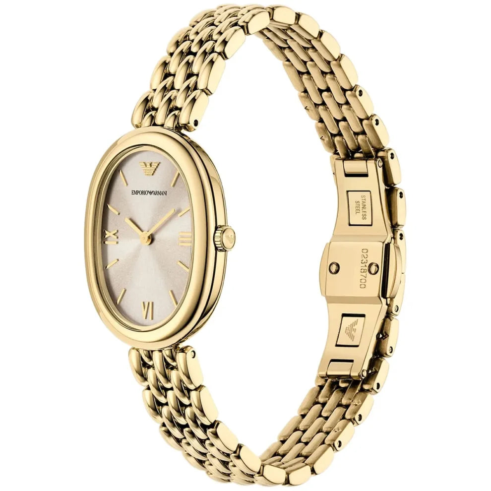 Emporio Armani Ladies' Two-Tone Gold Watch | Model AR11707