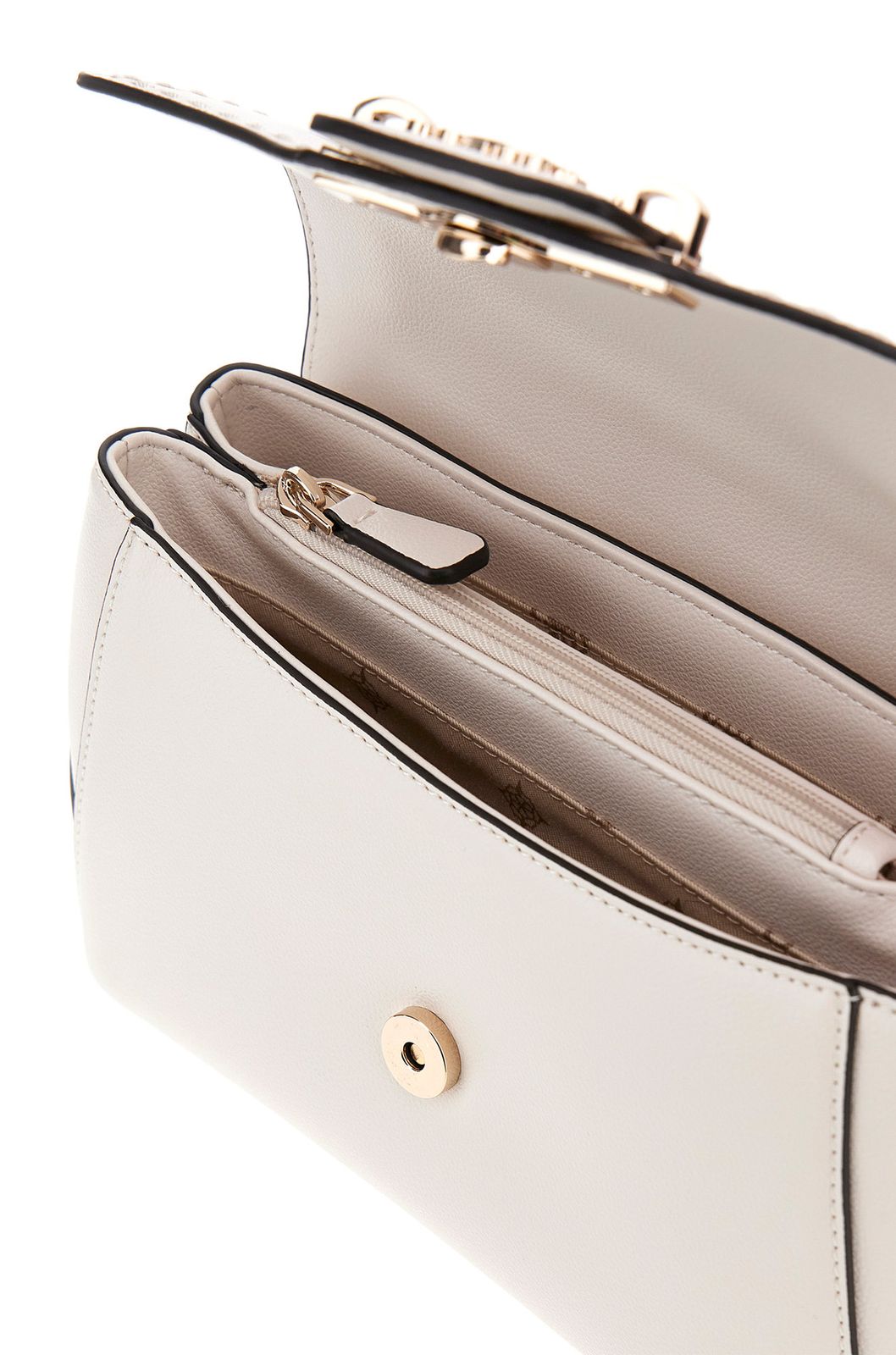 Guess Pearl White Classic Chain Bag #180