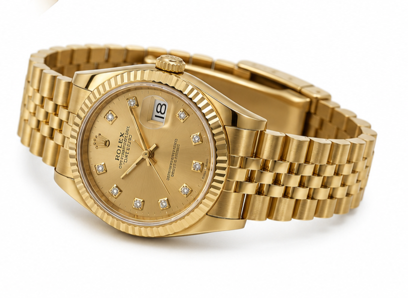 Luxury Rolex Datejust Full Elegant Gold Edition Rolex-w.05