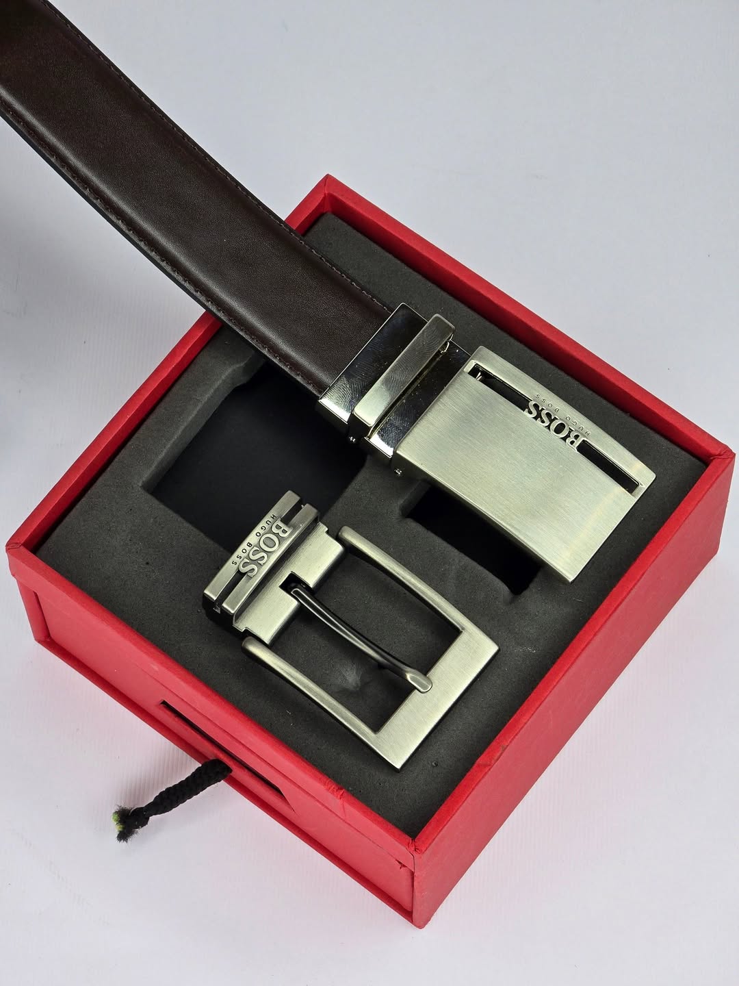 BOSS Men’s Premium Leather Belt #2
