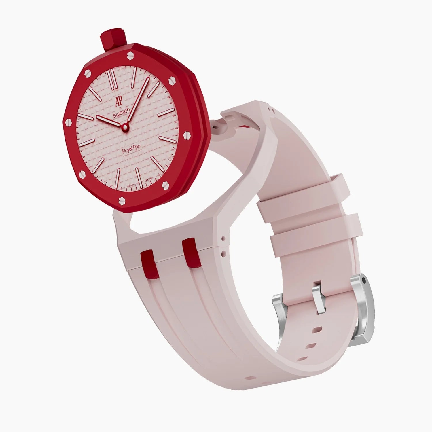Otto Rosso Swatch x AP Royal Pop Automatic Watch & Strap