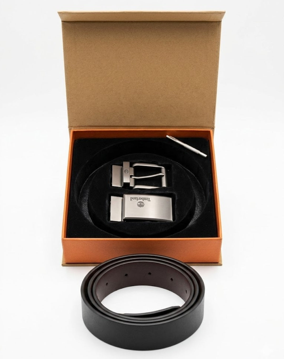 TL Men's Reversible Belt Gift Set (2 Buckles) #1