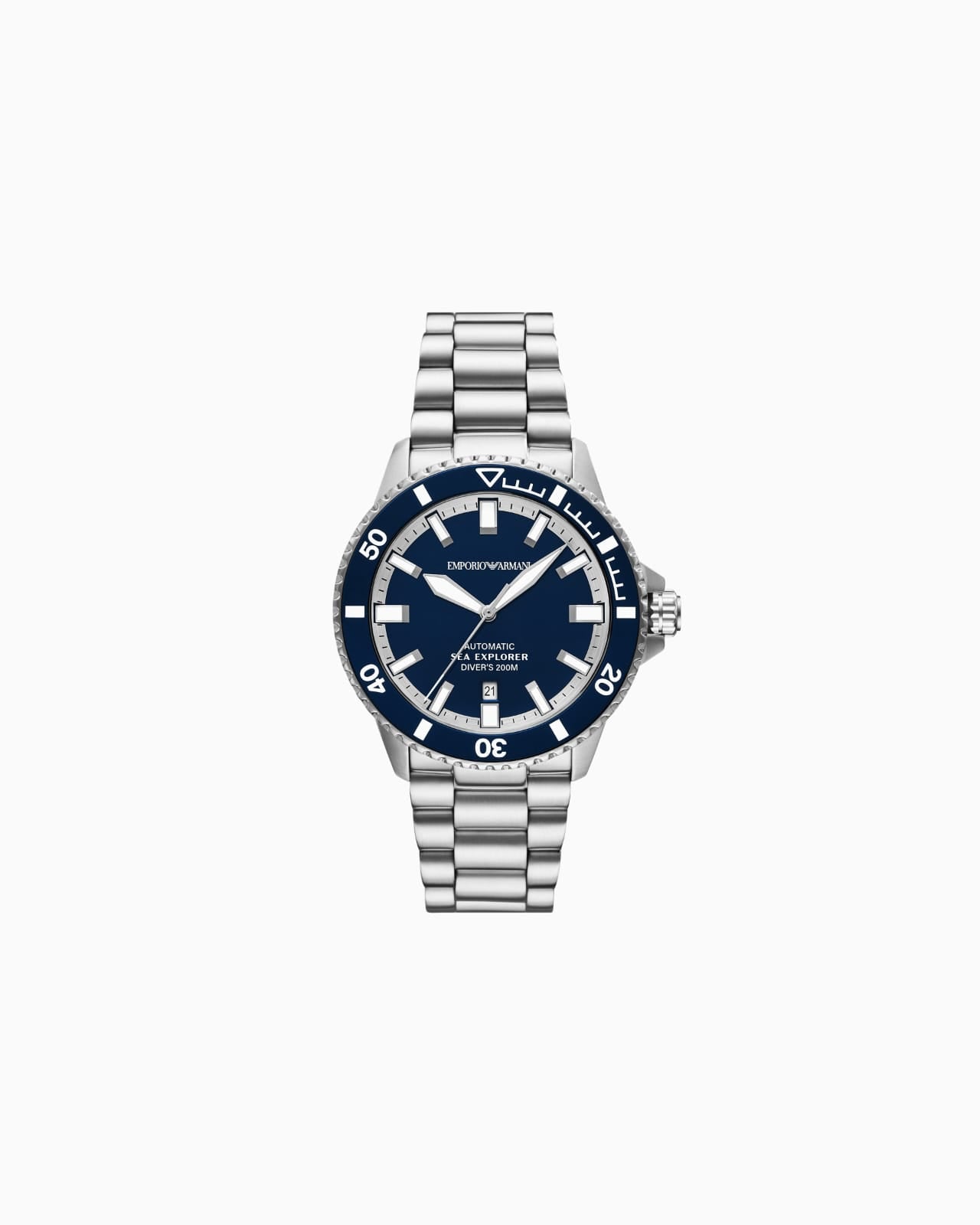 Emporio Armani Sea Explorer Automatic Blue | Model AR60087