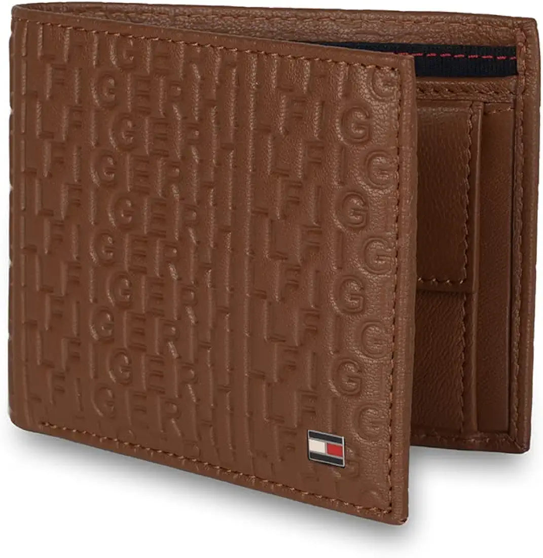 Tommy Hilfiger Men's Wallet Havana Monogram #71