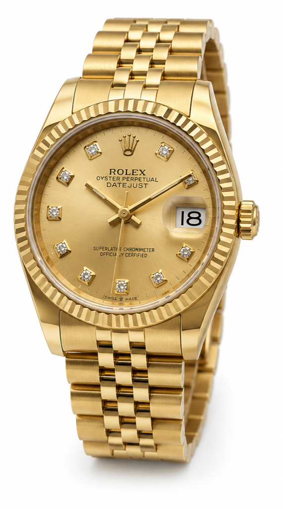 Luxury Rolex Datejust Full Elegant Gold Edition Rolex-w.05