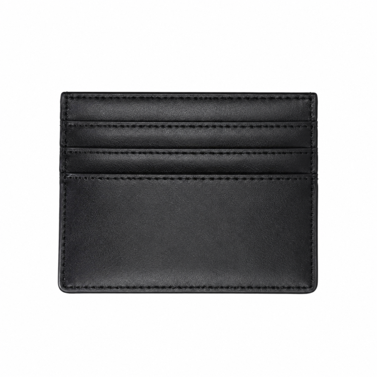 Tommy Hilfiger Slim Leather Card Holder - Classic Black