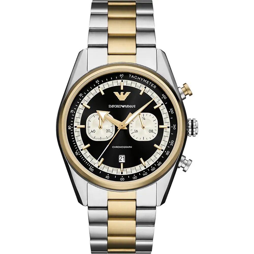 Emporio Armani Men's Racer Two-Tone Chronograph | Model AR11678